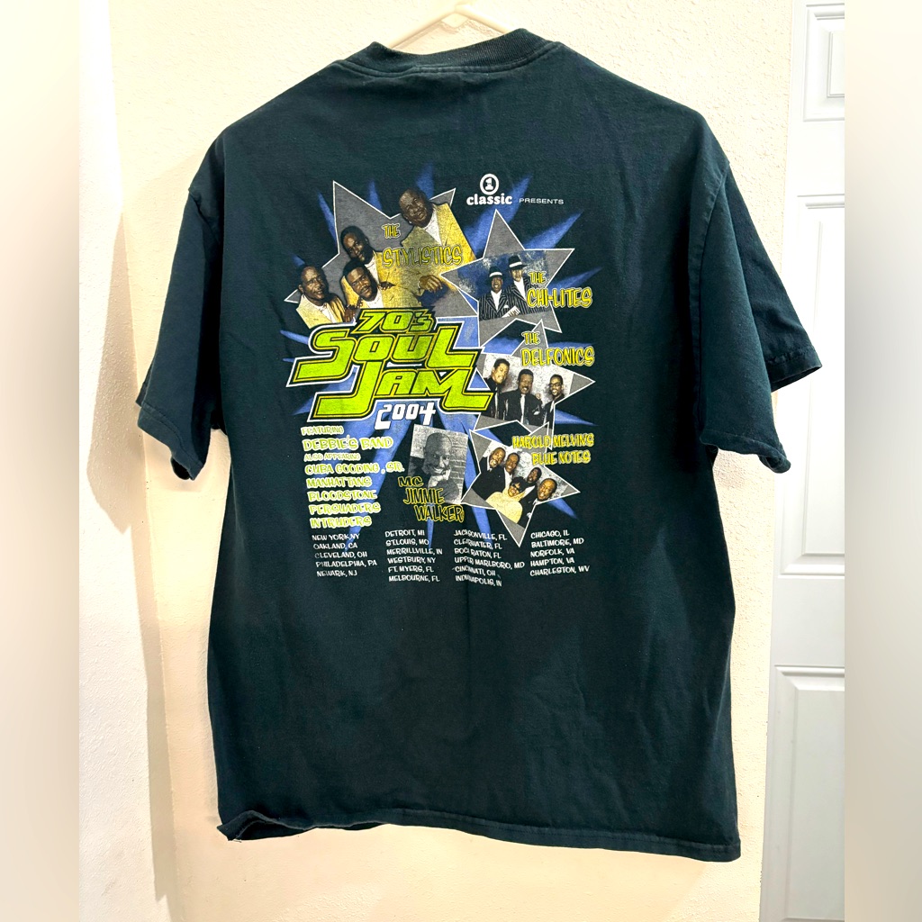 Vintage 70s Soul Jam 2004 Tee Shirt